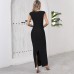 Bandage Women's Sexy Strapless Beaded Noble Atmosphere Dress Evening Gown Bandage Dress