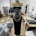 Style Women's Backless Rhinestone Decorated Strapless Fitted Bandage Dress Formal Wear Sexy