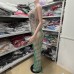 Heavy Embroidered Diamond Decorated Tassel Net Elastic Fitted Long Dress Sleeveless Stage Hosting Performance Dress
