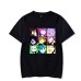 Seven Deadly Sins Print Short Sleeve Loose