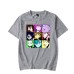 Seven Deadly Sins Print Short Sleeve Loose