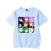 Seven Deadly Sins Print Short Sleeve Loose