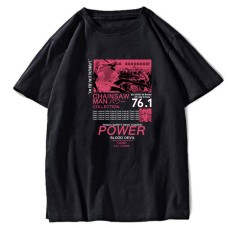 Chainsaw Man Power Short Sleeve Loose