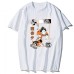 Haikyuu Nishinoya Volleyball Boy Print Black Short Sleeve