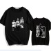 Jujutsu Kaisen Gojo Satoru Printed Black Short Sleeve Jujutsu Kaisen Gojo Satoru Printed Black Short Sleeve