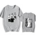 Jujutsu Kaisen Gojo Satoru Printed Black Short Sleeve Jujutsu Kaisen Gojo Satoru Printed Black Short Sleeve