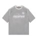 Retro summer three bar raglan half sleeved top