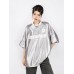 Retro summer three bar raglan half sleeved top