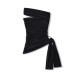 Fitted One-Shoulder Irregular Hem Sleeveless Top Fitted One-Shoulder Irregular Hem Sleeveless Top