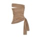 Fitted One-Shoulder Irregular Hem Sleeveless Top Fitted One-Shoulder Irregular Hem Sleeveless Top