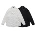 Hollow Design Couple Long Sleeve Shirt High-Grade Shirt Jacket for Men and Women