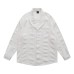 Hollow Design Couple Long Sleeve Shirt High-Grade Shirt Jacket for Men and Women