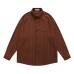 Retro Hollow-out Striped Long-sleeved Shirt for Men and Women