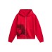 Character Print Casual Hooded Zip-Up Sweatshirt Unisex Jacket