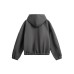 Trendy Couple Loose Lazy Style Hooded Sweatshirt Unisex Jacket
