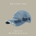 Summer sun shading letter embroidery versatile face enhancing small duckbill hat