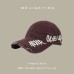 Summer sun shading letter embroidery versatile face enhancing small duckbill hat