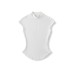 Half-high Neck Short Sleeve Fitted Base Layer Top T-shirt