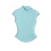 Half-high Neck Short Sleeve Fitted Base Layer Top T-shirt