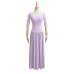 U-neck Flared Dress