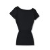 Sexy Off-Shoulder Pleated Waist Slimming Short Sleeve Dress