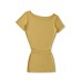 Sexy Off-Shoulder Pleated Waist Slimming Short Sleeve Dress