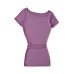 Sexy Off-Shoulder Pleated Waist Slimming Short Sleeve Dress