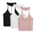 Backless Slim Fit Women's Tank Top Sleeveless Top