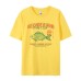Size Cotton T-Shirt Women Vintage Seafood Graphic Tee Grunge Aesthetic