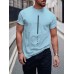 Men's  cotton summer loose fit DREAM Letter printed slim fit