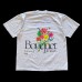 Retro Harajuku Classic Peach Blossom Print Casual Street Short Sleeve Round Neck T-Shirt 