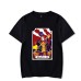 JoJo's Bizarre Adventure Death 13 Printed Loose Short Sleeves