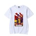 JoJo's Bizarre Adventure Death 13 Printed Loose Short Sleeves