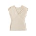 Slim Fit V-Neck Short Sleeve Top