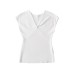 Slim Fit V-Neck Short Sleeve Top