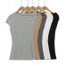 Slim Fit Strap Solid Color Pleated Camisole Top