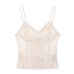 Style Fitted Lace Bodycon Crop Top