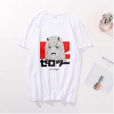 Darling in the Franxx White Short Sleeve Darling in the Franxx White Short Sleeve