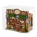 DIY wooden fairy-tale Wonderhous: mini bookends, assembleable houses, gifts, home decor
