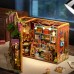 DIY wooden fairy-tale Wonderhous: mini bookends, assembleable houses, gifts, home decor