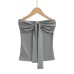 Chest Inner Wear Bow Tie Bandeau Camisole
