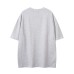 Cartoon Cat Letter Print Short Sleeve T-Shirt Unisex Loose Casual Hip Hop Top