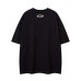 Cartoon Character Letter Print Short Sleeve T-Shirt Unisex Loose Casual Hip Hop Top