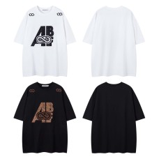 Street Style Applique Snake Skin Pattern Letter Embroidery Short Sleeve T-Shirt Unisex Loose Casual Top Tee Street Style Applique Snake Skin Pattern Letter Embroidery Short Sleeve T-Shirt Unisex Loose Casual Top Tee