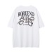 Style Snake Scale Letter Print Short Sleeve T-Shirt Unisex Loose Casual Hip Hop Half Sleeve