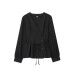Irregular Top + Casual Long Pants Set for Women