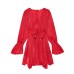 Elegant Commuting Mid-Waist Pink Short Skirt for Women