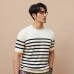 Striped versatile breathable loose short T