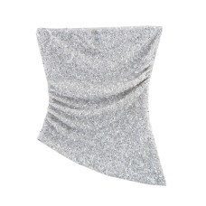 Women's Clothing INS Internet Celebrity Beaded Tube Top