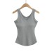 V-neck figure enhancing tank top